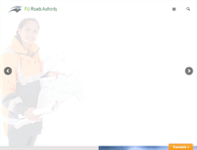 Tablet Screenshot of fijiroads.org